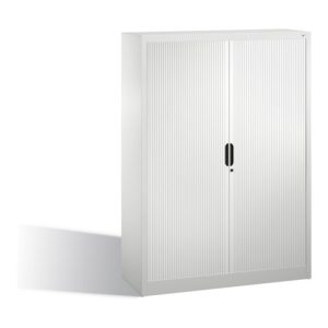 C+P Akten-Sideboard Omnispace mit Rollladen, 4 Ordnerhöhen, H1660xB1200xT420mm Front Lichtgrau Korpus Lichtgrau C+P Akten-Sideboard Omnispace mit Rollladen, 4 Ordnerhöhen, H1660xB1200xT420mm Front Lichtgrau Korpus Lichtgrau