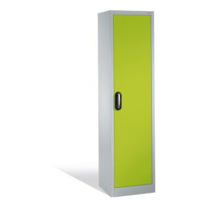 C+P Aktenschrank Acurado mit Drehtür, 5 Ordnerhöhen, H1950xB500xT400mm Front Viridingrün Korpus Lichtgrau C+P Aktenschrank Acurado mit Drehtür, 5 Ordnerhöhen, H1950xB500xT400mm Front Viridingrün Korpus Lichtgrau