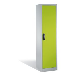 C+P Aktenschrank Acurado mit Drehtür, 5 Ordnerhöhen, H1950xB500xT500mm Front Viridingrün Korpus Lichtgrau C+P Aktenschrank Acurado mit Drehtür, 5 Ordnerhöhen, H1950xB500xT500mm Front Viridingrün Korpus Lichtgrau