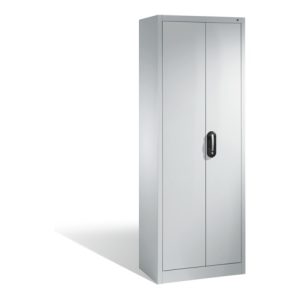 C+P Aktenschrank Acurado mit Drehtüren, 5 Ordnerhöhen, H1950xB700xT400mm Weißaluminium C+P Aktenschrank Acurado mit Drehtüren, 5 Ordnerhöhen, H1950xB700xT400mm Weißaluminium