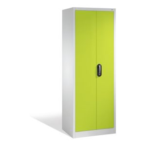C+P Aktenschrank Acurado mit Drehtüren, 5 Ordnerhöhen, H1950xB700xT500mm Front Viridingrün Korpus Lichtgrau C+P Aktenschrank Acurado mit Drehtüren, 5 Ordnerhöhen, H1950xB700xT500mm Front Viridingrün Korpus Lichtgrau