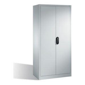 C+P Aktenschrank Acurado mit Drehtüren, innen 6 Pendelstangen, H1950xB930xT500mm Front Weißaluminium C+P Aktenschrank Acurado mit Drehtüren, innen 6 Pendelstangen, H1950xB930xT500mm Front Weißaluminium