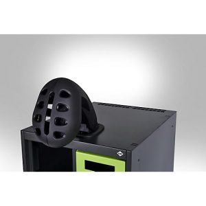 C+P Feuerwehrspind Evolo, Modell EXPERT, 3 Abteile, B 900 x T 500 x H 1850 mm, Bodengleiter, Helmhalter, lichtgrau RAL 7035 C+P Feuerwehrspind Evolo, Modell EXPERT, 3 Abteile, B 900 x T 500 x H 1850 mm, Bodengleiter, Helmhalter, lichtgrau RAL 7035