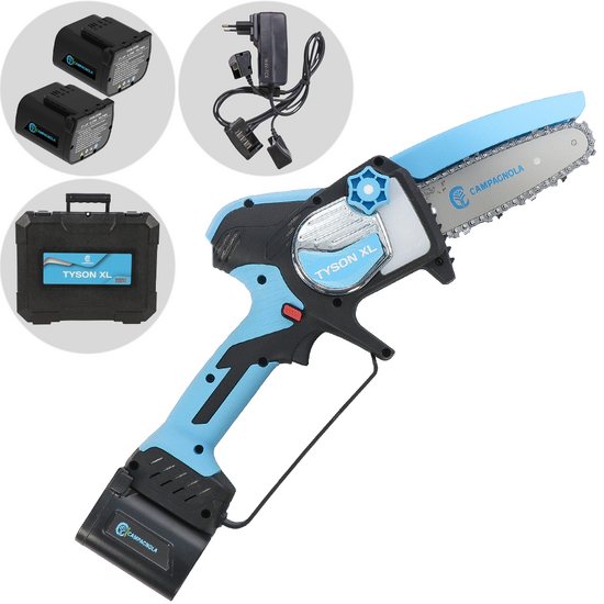 Campagnola TYSON XL – Akku-Astkettensäge– 2× 21,6 V 4 Ah