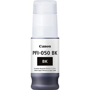 Canon Tintenflasche PFI-050BK, 70 ml, Einzelpack, schwarz Canon Tintenflasche PFI-050BK, 70 ml, Einzelpack, schwarz