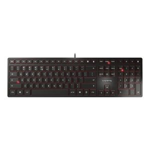 CHERRY KC 6000 SLIM – Tastatur – Englisch – Schwarz