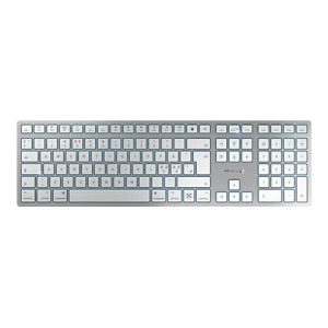 CHERRY KC 6000 SLIM – Tastatur – USB – Nordisch – Tastenschalter: CHERRY SX – Silber