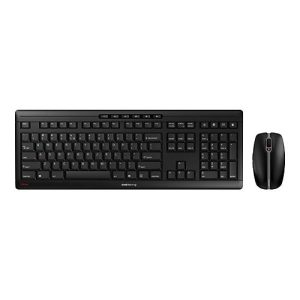 CHERRY STREAM DESKTOP – Tastatur-und-Maus-Set – US mit Euro-Symbol – Schwarz CHERRY STREAM DESKTOP – Tastatur-und-Maus-Set – US mit Euro-Symbol – Schwarz