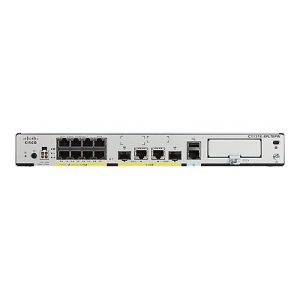 Cisco Integrated Services Router 1131X – Router 8-Port-Switch – 1GbE – WAN-Ports: 2 – Wi-Fi 6
