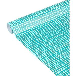 Clairefontaine Kraftpapier, 5 Tinyrollen, 5 m x 0,35 m, türkis mit Gittermuster Clairefontaine Kraftpapier, 5 Tinyrollen, 5 m x 0,35 m, türkis mit Gittermuster