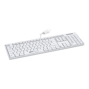 CleanType Easy Basic TKL-105-GCQ-IP68-KGEH-WHITE-USB-DE – Tastatur – USB – Deutsch – weiß CleanType Easy Basic TKL-105-GCQ-IP68-KGEH-WHITE-USB-DE – Tastatur – USB – Deutsch – weiß
