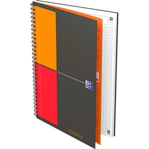 Collegeblock Oxford International Notebook, B5, kariert, 80 g/m², SCRIBZEE® kompatibel, 80 Blatt, 5 Stück Collegeblock Oxford International Notebook, B5, kariert, 80 g/m², SCRIBZEE® kompatibel, 80 Blatt, 5 Stück