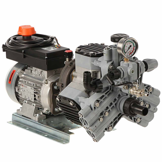 Comet MTP P40/20 TRF90 HP3 BA SCAT EL - Elektromotorpumpe für Sprühgeräte, 400V - Version für Säuren und Chemikalien