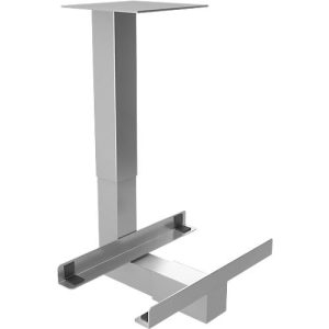 CPU-Halter für Schreibtisch Topas Line, silber CPU-Halter für Schreibtisch Topas Line, silber