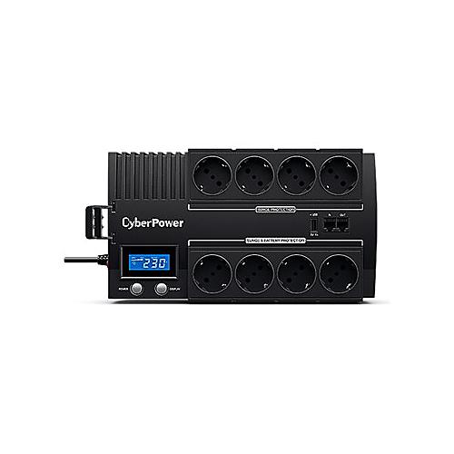 CyberPower BRICs LCD Series BR1000ELCD - USV - Wechselstrom 220/230/240 V - 600 Watt - 1000 VA - USB