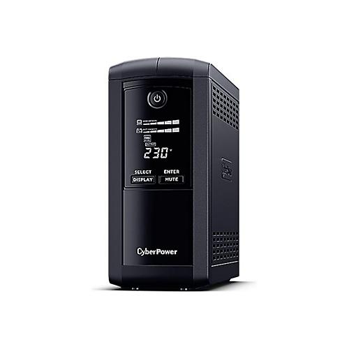 CyberPower Value Pro VP1000ELCD - USV - Wechselstrom 230 V - 550 Watt - 1000 VA - RS-232, USB