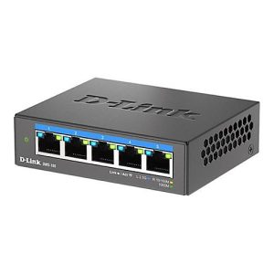 D-Link DMS 105 – Switch – unmanaged – 5 x 10/100/1000/2.5G – Desktop, wandmontierbar