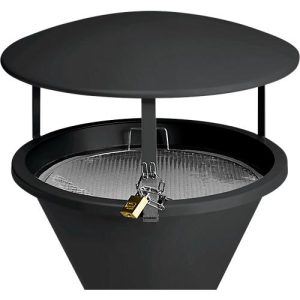 Dach für Standascher, antik-silber