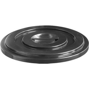 Deckel aus HDPE, 75 Liter, schwarz
