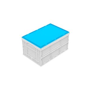 Deckel für Faltbox 600 x 400 mm, blau Deckel für Faltbox 600 x 400 mm, blau