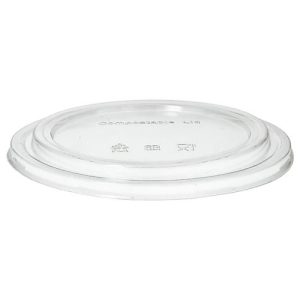 Deckel Papstar pure, Ø 184 mm, für Salatschalen (1300 ml), 50 Stk., biologisch abbaubar, nachwachsende Rohstoffe, PLA, transparent Deckel Papstar pure, Ø 184 mm, für Salatschalen (1300 ml), 50 Stk., biologisch abbaubar, nachwachsende Rohstoffe, PLA, transparent
