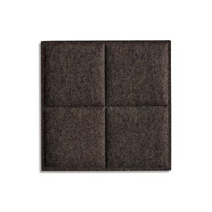 Deckenpaneele colorPAD®, für Rasterdecken, B 620 x T 620 x H 32 mm, dunkelbraun/meliert, 4 Square Deckenpaneele colorPAD®, für Rasterdecken, B 620 x T 620 x H 32 mm, dunkelbraun/meliert, 4 Square