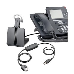 DECT-Headset Plantronics CS540, schnurlos/monaural, inkl. Telefonadapter APU-72, 120 m Reichweite DECT-Headset Plantronics CS540, schnurlos/monaural, inkl. Telefonadapter APU-72, 120 m Reichweite