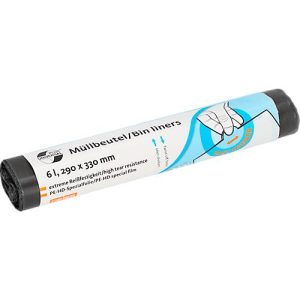 Deiss UNIVERSAL PLUS® Müllbeutel, aus HDPE, B 290 x H 330 mm, 6 Liter, grau, 50 Stück Deiss UNIVERSAL PLUS® Müllbeutel, aus HDPE, B 290 x H 330 mm, 6 Liter, grau, 50 Stück