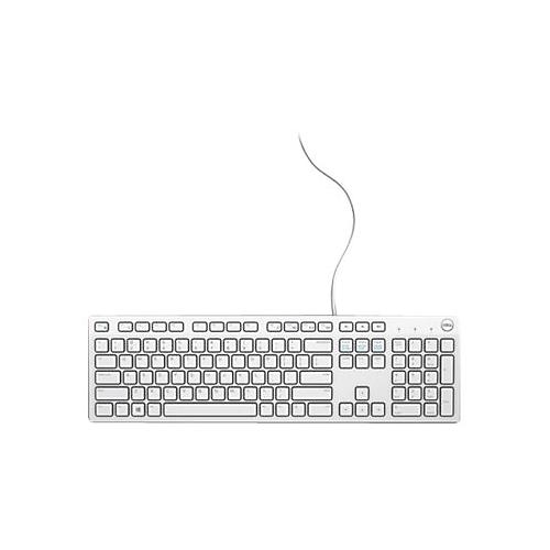 Dell KB216 - Tastatur - USB - AZERTY - Französisch - weiß