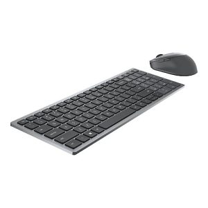 Dell Multi-Device KM7120W – Tastatur-und-Maus-Set – kabellos – 2.4 GHz, Bluetooth 5.0 – GB – Titan Gray Dell Multi-Device KM7120W – Tastatur-und-Maus-Set – kabellos – 2.4 GHz, Bluetooth 5.0 – GB – Titan Gray