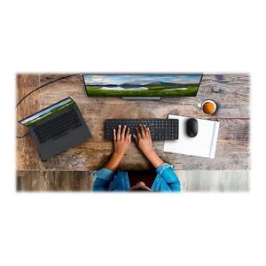 Dell Pro KM5221W – Tastatur-und-Maus-Set – QWERTY – US International – Schwarz Dell Pro KM5221W – Tastatur-und-Maus-Set – QWERTY – US International – Schwarz