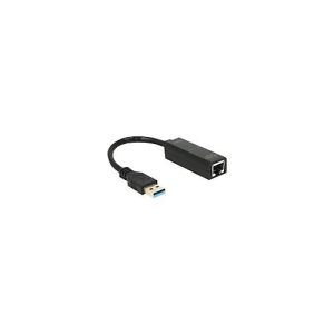Delock Adapter USB 3.0 > Gigabit LAN 10/100/1000 Mb/s – Netzwerkadapter – USB 3.0 – Gigabit Ethernet