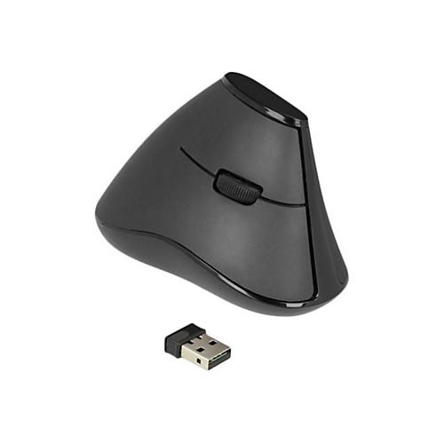 DeLOCK Ergonomic - Vertikale Maus - ergonomisch - Für Rechtshänder - optisch - 5 Tasten