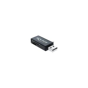 Delock Micro USB OTG Card Reader + USB A male – Kartenleser – USB Delock Micro USB OTG Card Reader + USB A male – Kartenleser – USB