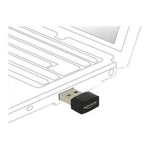 Delock USB 2.0 Dual Band WLAN ac/a/b/g/n Nano Stick – Netzwerkadapter – USB 2.0 Delock USB 2.0 Dual Band WLAN ac/a/b/g/n Nano Stick – Netzwerkadapter – USB 2.0