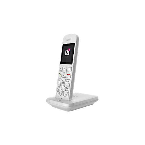 Deutsche Telekom Sinus 12 - Schnurlostelefon mit Rufnummernanzeige - DECT - weiß