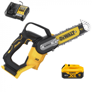 DeWalt DCMPS520P1-QW – Akku-Kettensäge – 18V 5Ah – Schwert 20 cm DeWalt DCMPS520P1-QW – Akku-Kettensäge – 18V 5Ah – Schwert 20 cm