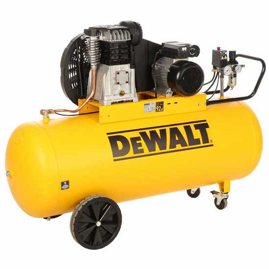 DeWalt DXCMB3M200HE – Einphasiger elektrischer Riemen-Kompressor – 3-PS-Motor – 200 Liter
