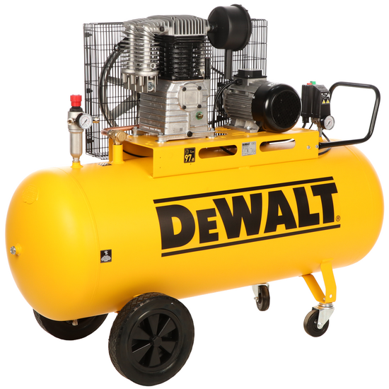 DeWalt DXCMB4T270HCE - Elektrischer Luftkompressor 400V mit Riemenantrieb - Motor 4 PS – 270 lt