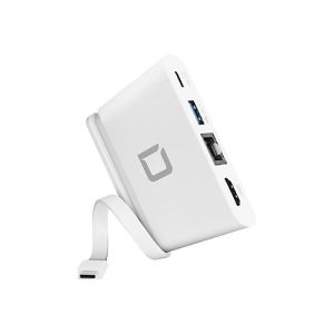 DICOTA USB-C Portable Docking 4-in-1 with HDMI – Dockingstation – USB-C – HDMI