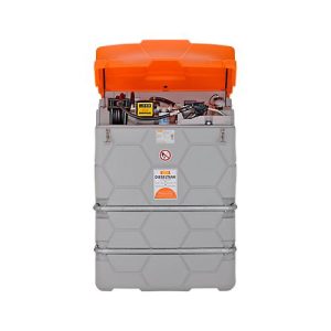 Dieseltank CUBE, Komplettanlage, versch. Größen, 2500 l, Elektropumpe 230V, Autom.-Zapfpistole