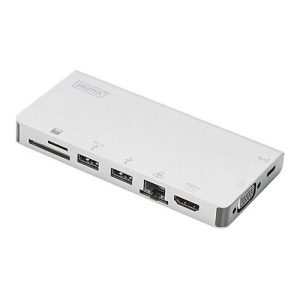 DIGITUS DA-70866 – Dockingstation – USB-C – VGA – GigE