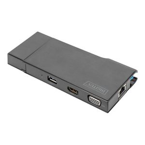 DIGITUS DA-70894 – Dockingstation – USB 3.0 – HDMI, VGA – 1GbE
