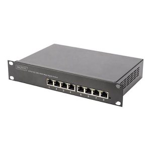 DIGITUS DN-95331 – Switch – L2+ – managed – 8 x 10/100/1000 (PoE+) – Desktop, an Rack montierbar DIGITUS DN-95331 – Switch – L2+ – managed – 8 x 10/100/1000 (PoE+) – Desktop, an Rack montierbar