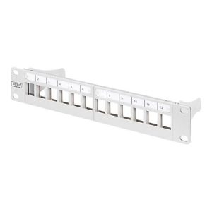 DIGITUS Professional DN-91419 – Patch Panel – 1U – 10“‘ DIGITUS Professional DN-91419 – Patch Panel – 1U – 10“‘