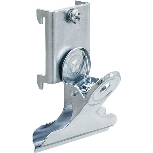 Dokumentenklemme WFI, für Lochplatten mit Lochgröße 9 x 9 mm & Lochabstand 38 mm, L 60 mm, Stahl, 5 Stück