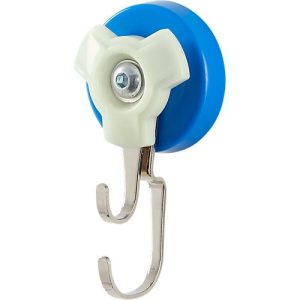 Doppelhaken-Magnet, Haftkraft 10 kg, Durchmesser 56 mm Doppelhaken-Magnet, Haftkraft 10 kg, Durchmesser 56 mm