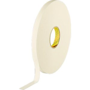 Doppelseitiges Polyethylen Schaum-Klebeband, weiß Doppelseitiges Polyethylen Schaum-Klebeband, weiß