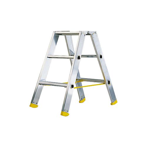 Doppelstufen-Stehleiter MEHRSI®, 3 Stufen, 4,5 kg