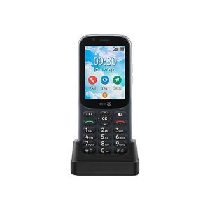 DORO 730X – 4G Feature Phone – Dual-SIM / Interner Speicher 1.3 GB – microSD slot – 320 x 240 Pixel – rear camera 3 MP